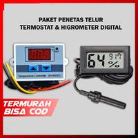 Gambar Paket Termostat Digital Penetas Telur Dan Termometer Hygrometer Murah dari Duatigafarm Mesin Tetas undefined 1 Tokopedia