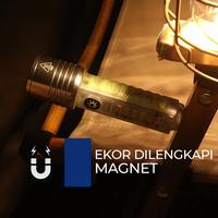 Gambar Senter LED Magnet 8 Mode Glow In The Dark Super Terang Senter MiniZoom dari WarungListrik undefined 3 Tokopedia