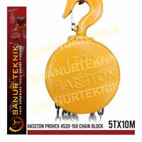 Gambar HASSTON PROHEX 4520-150 Chain Block / Katrol Barang 5T x 10M 5 TON 10M dari Sanur Teknik undefined 4 Tokopedia
