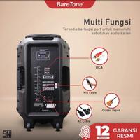 Gambar Speaker Portable Aktif Wireless Baretone 12 inch MAX12MHWR MHWR ORI dari RAMA AUDIO ELEKTRONIK undefined 3 Tokopedia