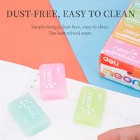 Gambar Deli Eraser Neon H010 Penghapus ECO PVC Warna Neon Cerah dari SUKCESO Official undefined 4 Tokopedia