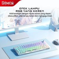 Gambar Gamen Titan Pro Transparent Gaming Keyboard Mechanical Crystal Switch Computer dari Els Computer undefined 4 Tokopedia