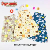 Gambar PAKET HEMAT 3 Pcs Kokoro Dress Anak Cewek Cantik Motif Lucu Size S-XL - S dari dynamic kids &amp; baby undefined 1 Tokopedia