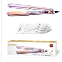 Gambar Catokkan Rambut Kemei KM 459 Catok Rambut Profesional Hair Straightener Pink Best Quality dari JOHNACC Online Shop undefined 2 Tokopedia
