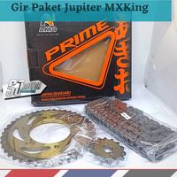 Gambar Gir Paket Gir Set AKIO PRIME (MXK) MX King (Rantai 428 H/Lebih Tebal) dari SJMOTORBJM REAL undefined 1 Tokopedia