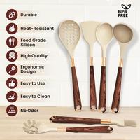 Gambar Spatula Kitchenware Tahan Panas Anti Lengket Sodet Alat Masak Sehat - Sodet Polos dari Soligenku undefined 2 Tokopedia