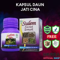 Gambar KAPSUL DAUN JATI CINA Pelangsing Alami Sulem Susut Lemak  kemasan baru dari semuaonlinebandung undefined 2 Tokopedia