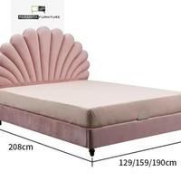 Gambar tempat tidur kerang minimalis, ranjang dewasa furniture jepara dipan dari Paramita Furniture undefined 2 Tokopedia
