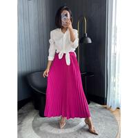 Gambar Rok Plisket Mayung / Rok Plisket / Plisket Premium / Pleated Skirt I - COKSU dari VAW-Shop undefined 2 Tokopedia