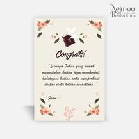 Gambar Hebat Wedding Card Gift Card Pernikahan Perkawinan - Jib Order - WEDDING 02 dari zooroomilkurn undefined 2 Tokopedia