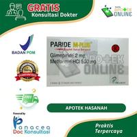 Gambar PARIDE M-PLUS 2MG/500 /1 BOX ISI 3 STRIP dari Apotek Hasanah Lubuk Basung undefined 1 Tokopedia