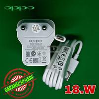 Gambar [ASLI] Charger OPPO A18 A58 4G A77S 18 Watt USB C Fast charging 18W - 18WATT dari Zamstore16 ll undefined 4 Tokopedia