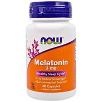 Gambar NOW Melatonin 3mg (60 Veg Capsules) dari HATISENANG168 undefined 2 Tokopedia