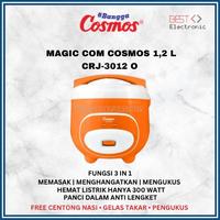 Gambar Magic Com / Rice Cooker COSMOS CRJ-3012 1,2 Liter - CRJ-3012 ORANGE, TANPA BUBBLE dari best electronic 7 undefined 3 Tokopedia