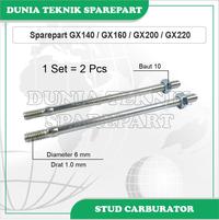 Gambar GX160 GX200 GX220 STUD CARBURETOR / BAUT KARBURATOR MESIN PENGGERAK dari Dunia Teknik Sparepart undefined 2 Tokopedia