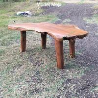 Gambar Meja Natural Custom Kayu Jati Utuh Natural Bp. Bayu dari Teak Root Store undefined 2 Tokopedia