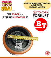 Gambar Roda Wheel Caster Forklift 150x60mm BT Raymond Reachtruck dari Roda Specialist undefined 5 Tokopedia
