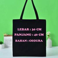 Gambar Totebag Aesthetic Goodie bag Rohani Kristen Gereja Quotes Tas Sekolah - ROHANI WITH GOD, TOTEBAG PUTIH dari Onestop Fashion_NEW undefined 3 Tokopedia