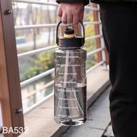 Gambar Botol Air Viral 2Liter BPA Free / Botol Air Minum Jumbo - Bening 2 Liter dari Deli Houseware undefined 1 Tokopedia