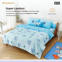 Gambar Kintakun DLUXE Bedcover Set Fitted 160x200 / 180x200 25cm Karakter Animasi Korea Kasur Karet Tali Sarung Bantal Guling [KAMAR RUMAHKU] - RJ Universe, 160 x 200 dari Kamar Rumahku undefined 4 Tokopedia