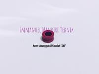 Gambar Seal karet tabung gas / Karet tabung gas LPG sudah SNI dari Immanuel Mandiri Teknik undefined 1 Tokopedia