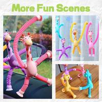 Gambar Mainan Suction Cup Pop Tube Jerapah Led Menyala Edukasi Sensorik Motor dari Pumpkin Babies undefined 5 Tokopedia