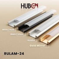 Gambar RULAM-24 HUBEN / RUMAH LAMPU LED STRIP HUBEN RULAM - 24 - Gold Mirror, 150 CM X 2 dari Sukses Meubel undefined 2 Tokopedia