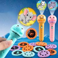 Gambar Mainan Senter Proyektor Anak Bayi Edukasi Lampu Flashlight Toys Gambar - Extra Piring 1 dari Sumo Babyy undefined 4 Tokopedia