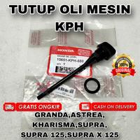 Gambar TUTUP OLI MESIN HONDA KPH BUAT MOTOR GRANDA,ASTREA,KHARISMA,SUPRA 125 dari MOTORPART23 undefined 1 Tokopedia