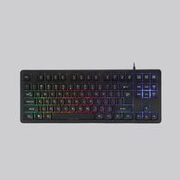 Rexus K9G / K9-G Fortess RGB Wired Gaming Keyboard TKL 87 Keys - foto 3