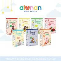 Gambar ALUNAN - Yummy Bites Rice Crackers 50 gr - Snack Bayi - Original dari AlunanOfficial undefined 1 Tokopedia