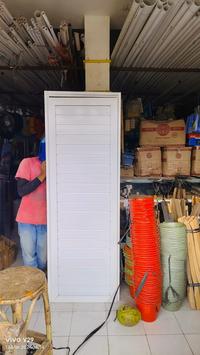 Gambar [Kargo] PINTU WC ALUMINIUM UK L70XT195 LAWANG KAMAR MANDI ALMUNIUM - SILVER dari sentontime undefined 3 Tokopedia