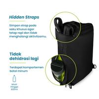 Gambar Torch Embara 2 in 1 Duffle Backpack Expandable Tas Gym Olahraga Kerja - Black dari Torch.id undefined 4 Tokopedia