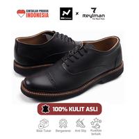 Gambar REYL MAN Jazz 02 Black Series Sepatu Formal Pria - 39 dari Nusa Footwear undefined 1 Tokopedia