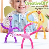Gambar Mainan Suction Cup Pop Tube Jerapah Led Menyala Edukasi Sensorik Motor dari Pumpkin Babies undefined 1 Tokopedia