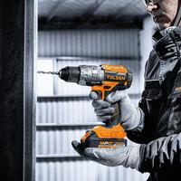 Gambar 20V Li-ion Brushless Cordless Drill Mesin Bor Baterai Cordless / Bor Cordless Impact Brushless Cas Bobok Tanpa Kabel 87254 TOLSEN dari Truteknik undefined 5 Tokopedia