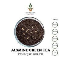 Gambar Daun Teh Melati Hijau 100gr - Jasmine Green Tea dari Seedology undefined 1 Tokopedia