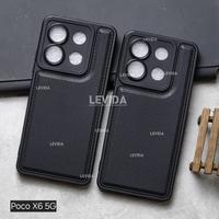 Gambar Case Pro Leather Black Poco X6 5g Poco M6 Pro 4g - LEATHER CASE, POCO X6 5G dari HMCASE OFFICIAL undefined 4 Tokopedia