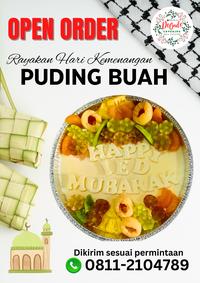 Gambar Hampers Puding Buah Premium Idul Fitri Lengkap Dengan Kartu dan Hiasan dari De Onde Dot Com undefined 3 Tokopedia