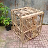 Gambar Dongdang Merpati 2 Pintu Kayu Jati Jeruji Bambu | Dondang Merpati Kayu - Bawah Saja dari ALAM PUTERA undefined 4 Tokopedia