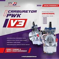 Gambar KARBURATOR KARBU UMA RACING V3 - PWK 24 28 30 32 34 36 - ORIGINAL - PWK 24 dari Oliver Motoshop undefined 3 Tokopedia