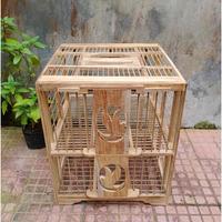 Gambar Dongdang Merpati 2 Pintu Kayu Jati Jeruji Bambu | Dondang Merpati Kayu - Bawah Saja dari ALAM PUTERA undefined 2 Tokopedia