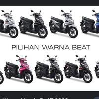 Gambar cover body bodi depan tameng sayap panel dasi beat Fi LED beat led new - hitam glossy, extra baut dari KyaMotor_NEW undefined 2 Tokopedia
