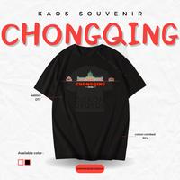 Gambar Diskongedegedean Kaos Souvenir Chongqing China Baju Oleh Oleh Model 1 - Gambar 2(Hitam), 3L dari Diskongedegedean undefined 4 Tokopedia