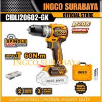 Gambar INGCO CIDLI20602 P20S IMPACT DRILL CORDLESS BRUSHLESS 13MM dari INGCO SURABAYA TOOLS undefined 1 Tokopedia