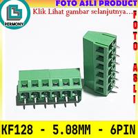 Gambar kf128 6p Terminal block blok 6pin 5.08mm 6 pin 5.08 mm kf 128 dari Permony Store undefined 3 Tokopedia