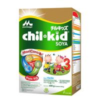 Gambar Morinaga Chil Kid Soya 3 Susu Pertumbuhan Anak 1-3 Tahun Vanilla 600gr dari Meri Snack undefined 1 Tokopedia