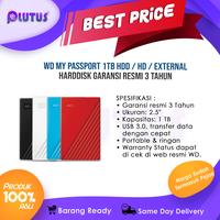 Gambar WD My Passport 1TB HDD / HD / External Harddisk Garansi Resmi 3 tahun - Black dari PLUTUS ID undefined 1 Tokopedia