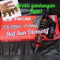 Gambar Shockbreaker RCB 340 mm Flow pro Tabung Rebound kompresi Vario 160 - Merah dari Red Sun Otomotif undefined 3 Tokopedia