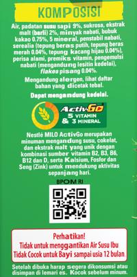Gambar MILO UHT NutriActiv Banana 180ml dari Nestle Indonesia undefined 3 Tokopedia